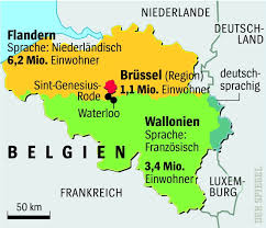 Das bestimmungsland belgien sollte in großbuchstaben in der deutschen sprache sowie einer als fremdsprachen kommt entweder englisch (belgium) oder französisch (belgique) in frage. Belgien Flandern Wallonien