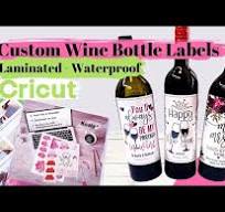 DIY Wine Bottle Labels with Cricut {Laminated & Waterproof ...