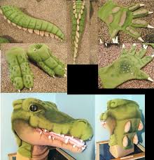 Crocodile Fullsuit Commission Crocodile Costume Peter Pan Crocodile Crocodile Eating