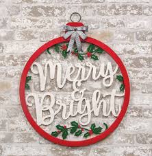 Merry & bright, liberty township, butler county, ohio. Merry And Bright Bulb Sign