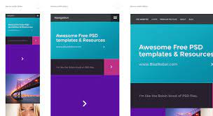 Responsive website templates psd free download. Responsive Psd Template