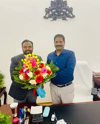 Had the privilege of meeting Shri K. Ramachandra Rao, DGP of Karnataka  State Police Housing Corporation. A meaningful discussion on the ongoing  efforts to enhance law enforcement and maintain the safety of