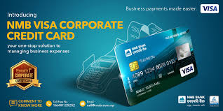 Accelerate your earning even further by adding additional employee cards at no extra cost. Nmb Bank Introduces Visa Corporate Credit Card Your One Stop Solution To Regulate Business Expenses