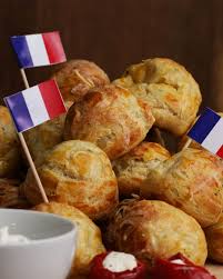 French Cheese Puffs Gougeres Food Proper Tasty Recipes