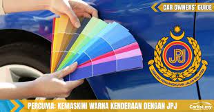 Maybe you would like to learn more about one of these? Panduan Tukar Warna Cat Kenderaan Mengikut Kebenaran Jpj 2021 Car Owners Guides Carlist My