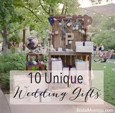 You'll have plenty of occasions to give your wife gold jewelry, so if you have another creative anniversary gift idea in mind, trust your instincts. 10 Unique Wedding Gifts Bridal Musings Wedding Blog