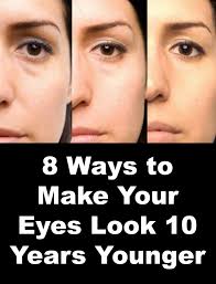 8 Ways To Make Your Eyes Look 10 Years Younger Anti Aging Skin Products Aging Skin Care Aging Skin