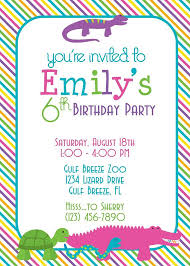 Reptile Invitation Girl Birthday Printable By Partysoperfect Birthday Party For Teens Birthday Party Invitations Diy For Girls