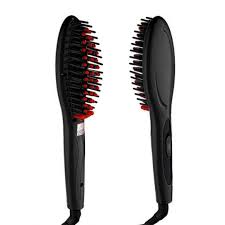 Ceramic Electric Hair Straightening Brush Hair Straightener Comb Girls Ladies Wet And Dry Hair Care S Straightening Brush Dry Hair Care Hair Brush Straightener