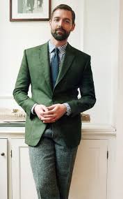 Black And White Check Blazer Mens Love The Green Blazer Gentleman Style Mens Outfits Well Dressed Men