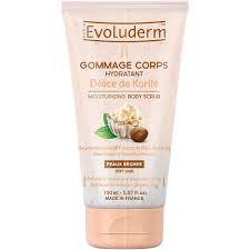 Evoluderm Gommage Corps Hydratant Delice De Karite 150ml