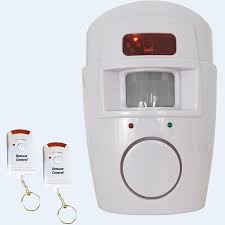 Pir keypad portable motion detector with alarm and chime no wiring required new. Portable Motion Sensor With Loud 105db Alarm