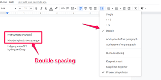 This will set your entire document in a double space format. How To Double Space In Google Docs