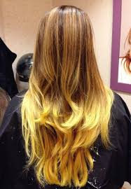 To produce cool highlights in darker hair that don't appear orange, your formula will contain a form of blue. Pin By Layered Hairstyles On Hair Colors 2017 Hair Styles Yellow Hair Hair Color 2017
