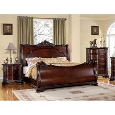 Furniture Of America Wilshire 3 Piece California King Bedroom Set Bedroom Set King Bedroom Sets Sleigh Bedroom Set