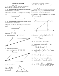 Fie triunghiul abc, cu m mijlocul segmentului bc si g centru de greutate al triunghiului abc. Geometrie Vectoriala