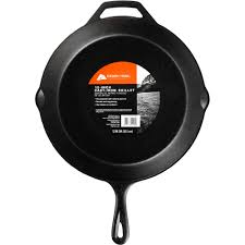 Ozark Trail Pre Seasoned 12 Cast Iron Skillet With Handle And Lips Walmart Com Iron Skillets Cast Iron Cast Iron Skillet