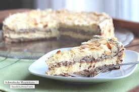 Schwedische Mandeltorte Cremig Lecker Maras Wunderland Rezept Kuchen Und Torten Kaffee Und Kuchen Lecker