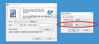 Select the quick format option, and then click the start button. Format Large Sd Cards Fat32 Retrorgb