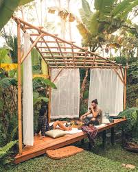 Stay In This Eco House In Bali For 84 A Night Backyard Garden Layout Backyard Garden Diy Backyard