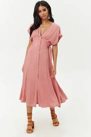 Button Front Midi Dress Forever 21 Dresses Fashion Jumpsuits For Women