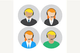 Callcenter Agents In 2020 Illustration Call Center Vector Illustration