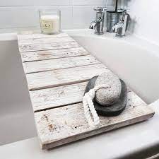Unique Luxury Handcrafted Wooden Bath Board Bath Shelf Etsy Wooden Bath Bath Tray Bath Shelf