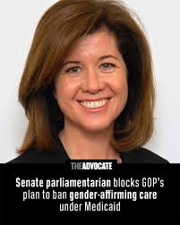 BREAKING: The nonpartisan arbiter of rules compliance rejected parts of the  Republican so-called “Big Beautiful Bill.”