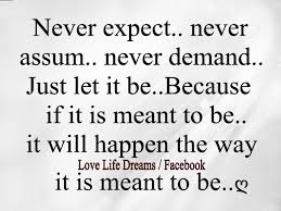 Never Expect Quotes. QuotesGram via Relatably.com