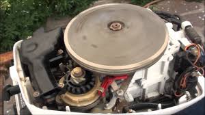 Bonjour a vous tous heureux dêtre parmi vous. Engine Start Johnson 15cv 1980 Youtube