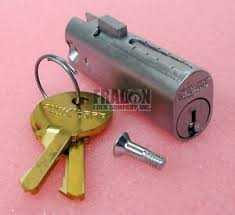 Chicago File Cabinet Lock Replacement Cylinder C5002lp Oval Plunger Style Compx Ebay
