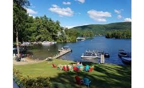 Lakefrontright on lake san cristobal with your own private dock. Lakeside Lake George Lodging With Dock Space