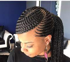 African Hair Braiding Hair Braiding Styles For Black Women African Blac African Hair Braiding Styles African Braids Hairstyles Braided Ponytail Hairstyles