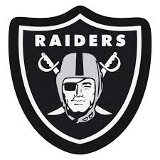 The las vegas raiders are a professional american football team based in the las vegas metropolitan area. Fanmats 20982 Las Vegas Raiders 36 X 48 Mascot Floor Mat With Raider Logo Camperid Com