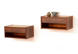 Check spelling or type a new query. Vintage Danish Set Of 2 Rosewood Floating Night Stands By Sannemans Mobler 1960s 144418