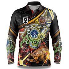 Shop online or in store. Indigenous All Stars Adults Fishing Shirt Footy Focus