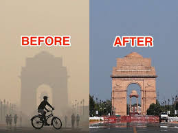 Before And After Photos That Show How Lockdowns Reduced Air Pollution Insider In 2020 Air Pollution Pollution Art Drawings Beautiful
