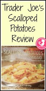 Trader Joe S Scalloped Potatoes With Quattro Formaggio Scalloped Potatoes Trader Joes Recipes Trader Joes