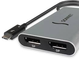 Computer will not recognize monitor plugged into either have another monitor hooked to the vga adapter on this dock and that it working fine. Sonnet Launches Thunderbolt 3 To Dual Displayport Adapter Compatible With Mac Macrumors