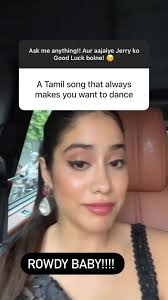 Janhvi Kapoor shares her best TAMIL dance number; read to know