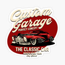 483 commerce park dr se, marietta, ga 30060. Auto Club Custom Garage Classic Car Modification Greeting Card By Renju1902 Redbubble