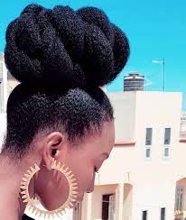 Protectivestyles On Instagram Abanaturelle Parfois Tu As Juste Besoin D Un Bun Et Cheveux Naturels Chignon Sur Cheveux Naturels Mariage Cheveux Naturels