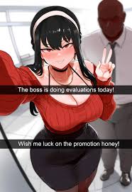 Yor Forger getting a promotion - Rule 34 AI Art