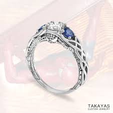 Celtic Spider Man Inspired Engagement Ring Geek Wedding Rings Celtic Engagement Rings Mens Wedding Rings