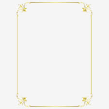 European Gold Border Frame Png Element Border Clipart Gold Border Png And Vector With Transparent Background For Free Download Free Frames And Borders Gold Border Border Templates