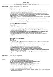 documentation specialist resume samples