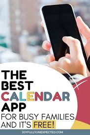 Ultimate Calendar App For Families For Free On Iphone And Android In 2020 Special Needs Mom Working Mom Tips Time Management Tips