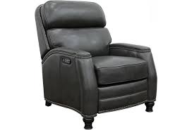 The barcalounger chair was introduced by the barcalo manufacturing company of buffalo, new york, which eventually became the barcalounger company. Barcalounger Townsend Leather Recliner Sprintz Furniture Recliners