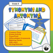 Synonyms And Antonyms For Writing 5 Lessons Writing Outcome
