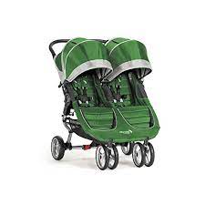 Amazon Com Baby Jogger City Mini Double Stroller Evergreen Gray Baby